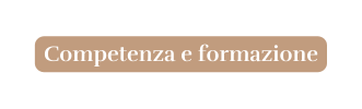 Competenza e formazione